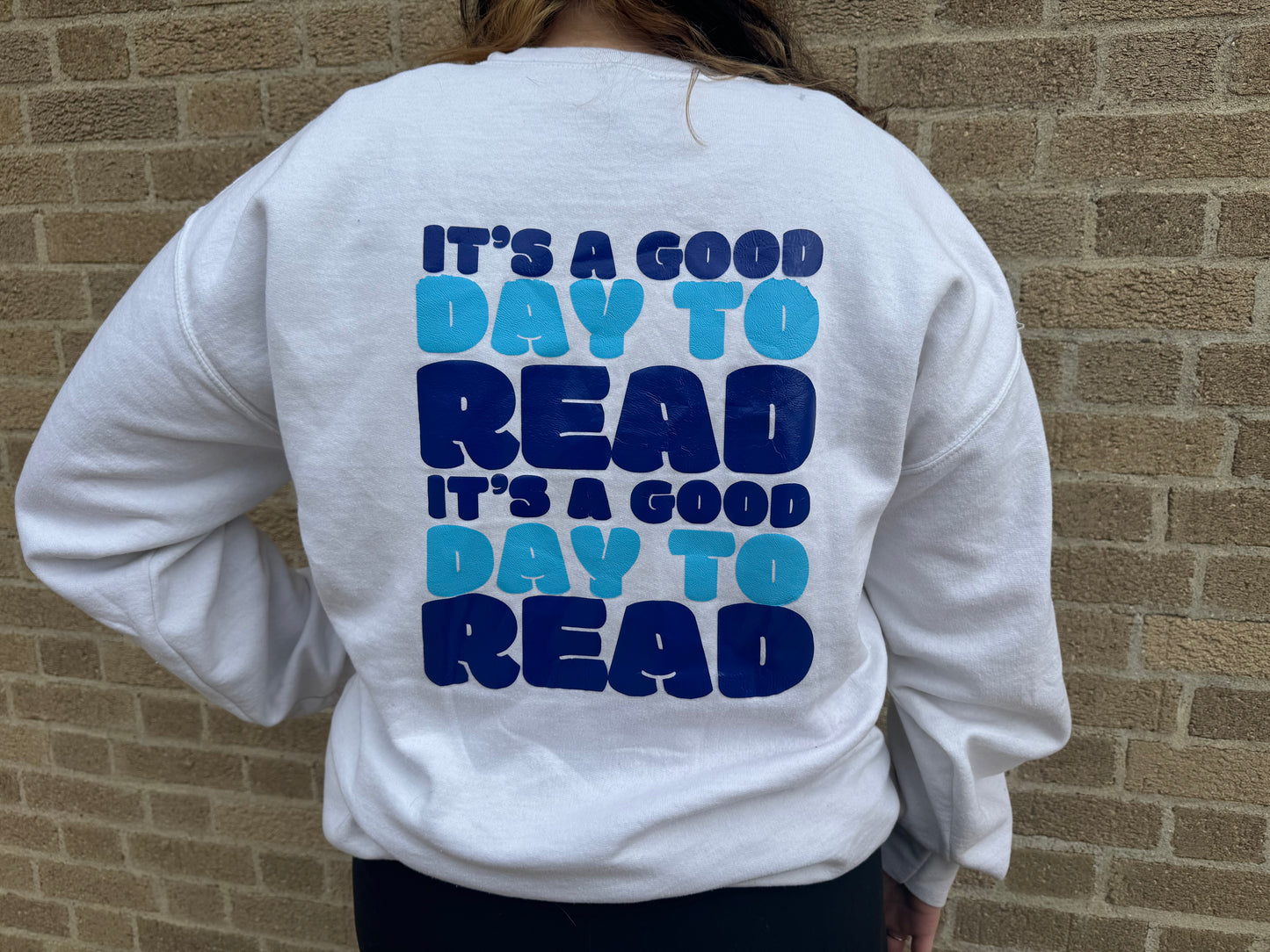 Good Day to Read Crewneck