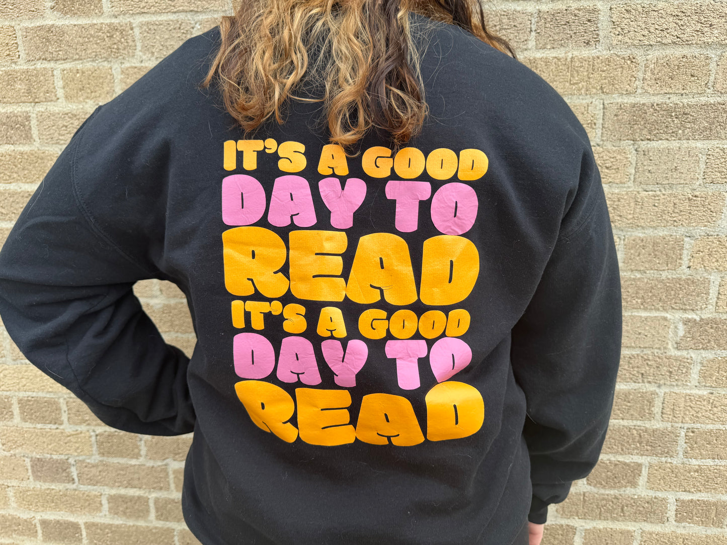 Good Day to Read Crewneck